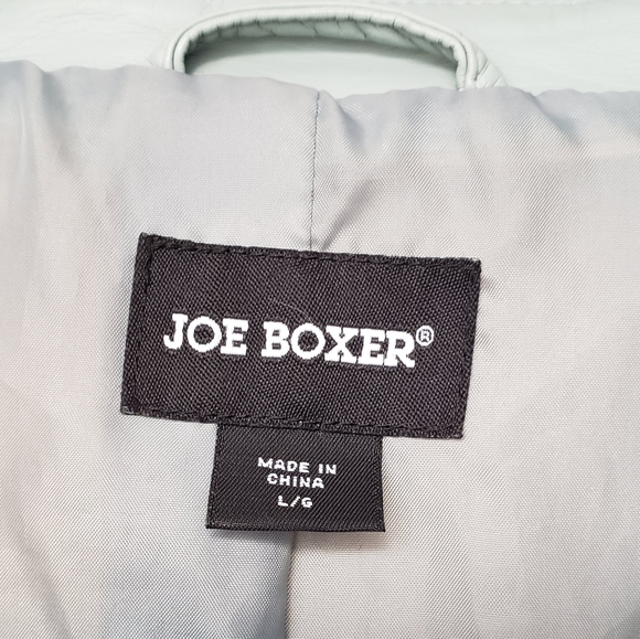 Joe Boxer Juniors Faux Leather Jacket Small - Picture 5 of 5